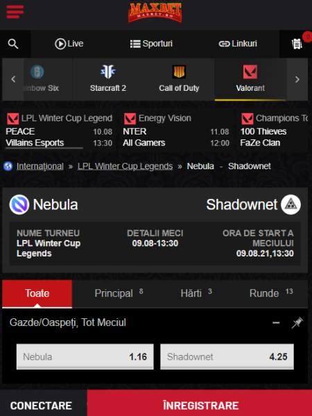 Esports Pariuri și Cote .